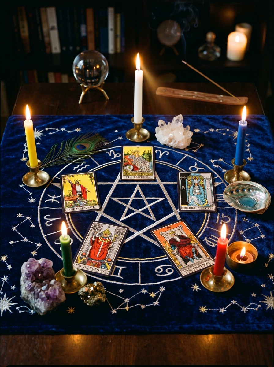 The Star Tarot Spread: A Complete Guide to the Five-Pointed Reading