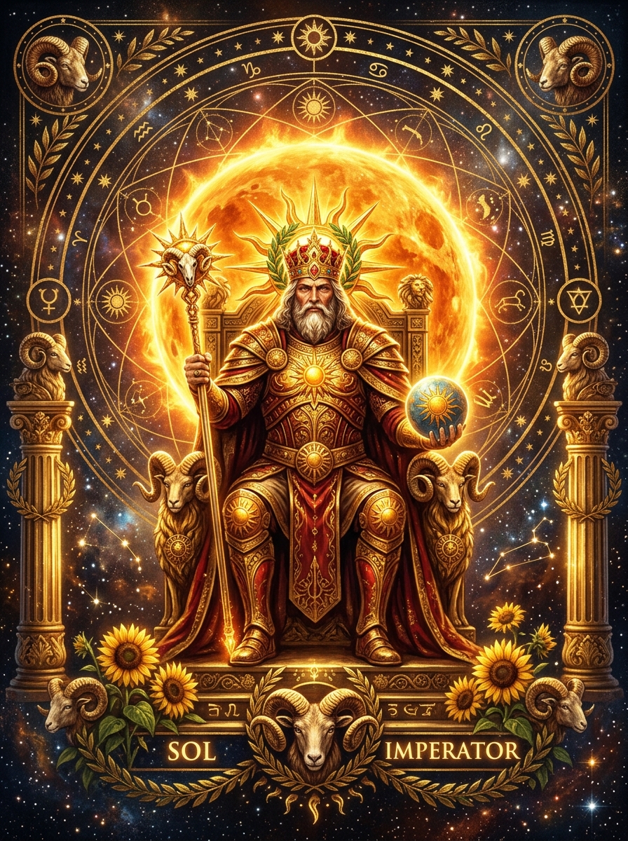 The Sun and The Emperor: Solar Authority, Joy, and the Discipline to Carry Light