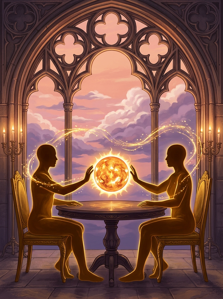 The Sun in the 7th House: The Sacred Mirror of Partnership
