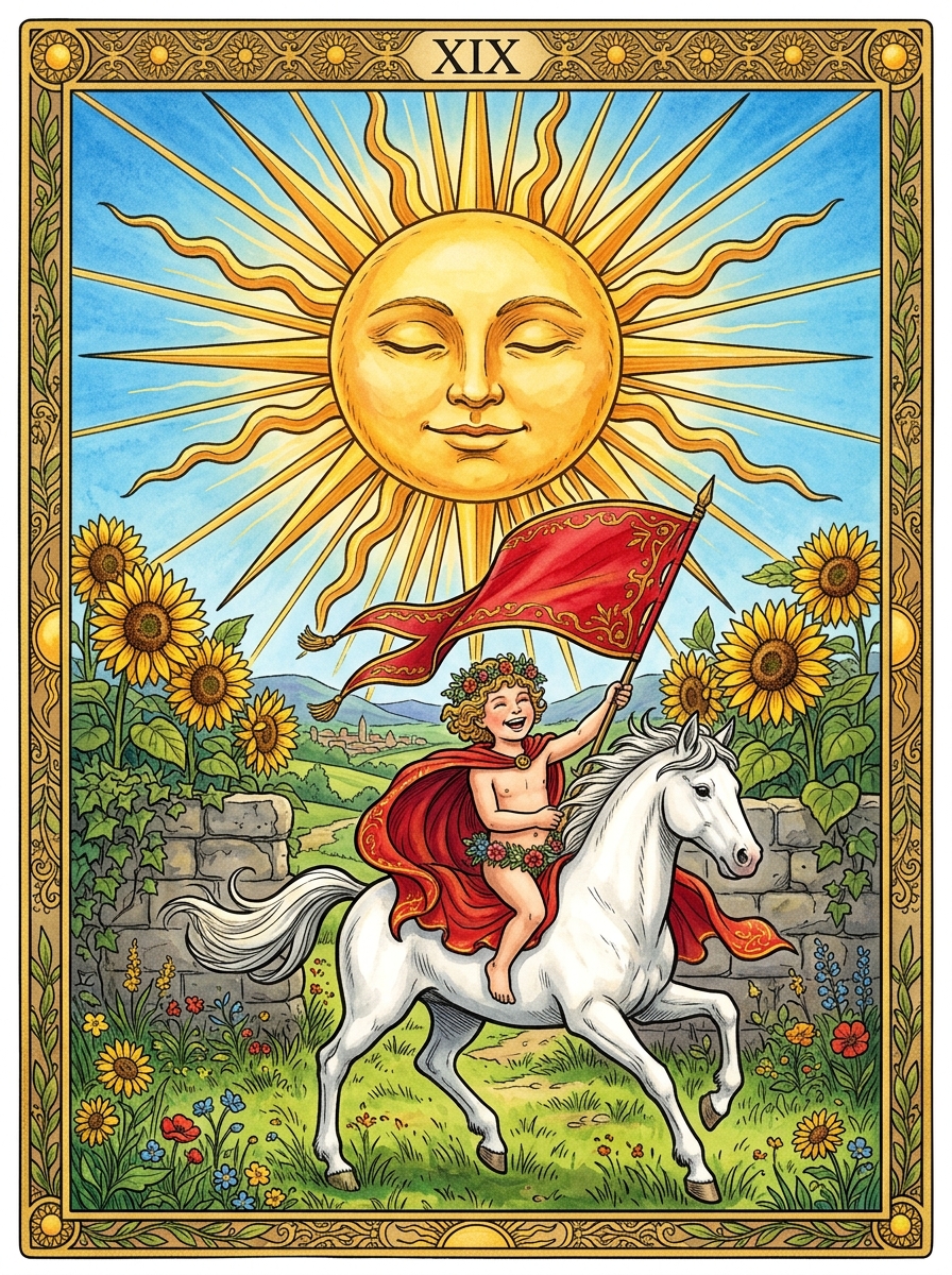 The Sun: Tarot Card Meaning, Symbolism, and Readings