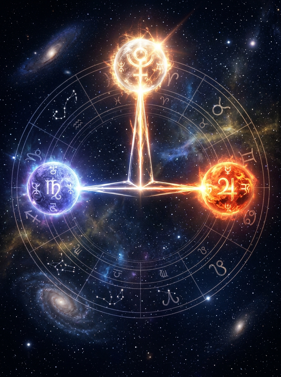 The T-Square Aspect Pattern: The Celestial Crucible of Growth