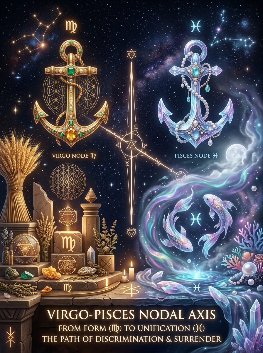 The Virgo-Pisces Nodal Axis: From Mystical Dissolution to Grounded Order
