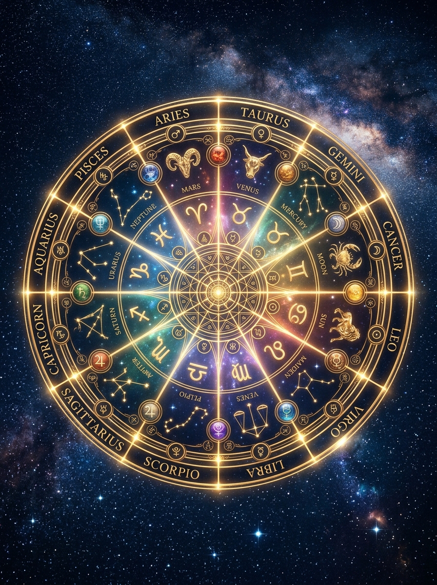 The Zodiac Wheel: A Complete Guide to Astrology's Foundational Map