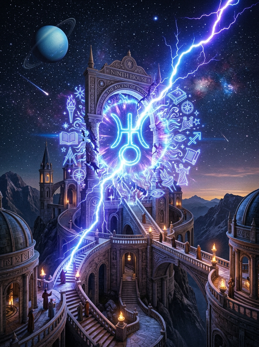 Uranus in the Ninth House: The Prometheus of Higher Belief