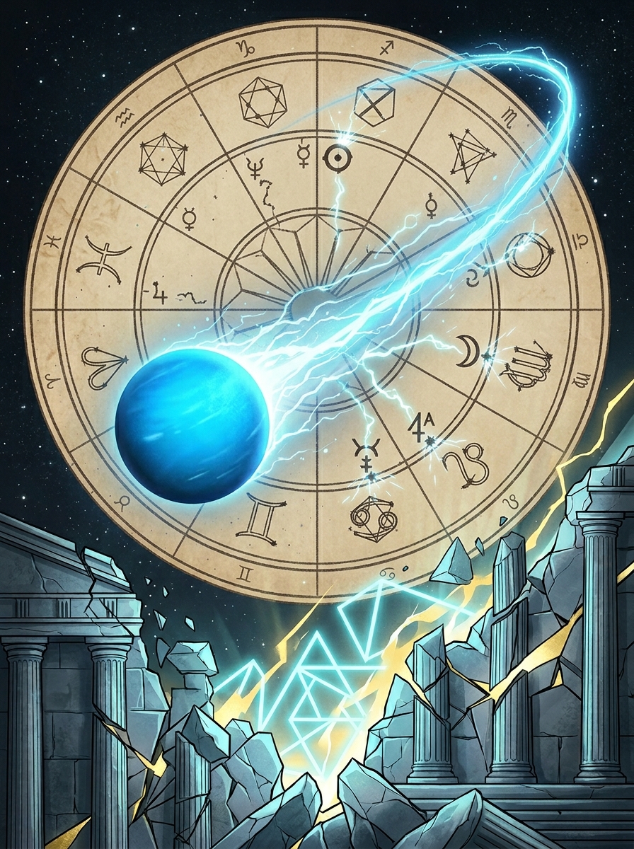Uranus Transits: The Cosmic Lightning Bolt of Awakening and Revolution
