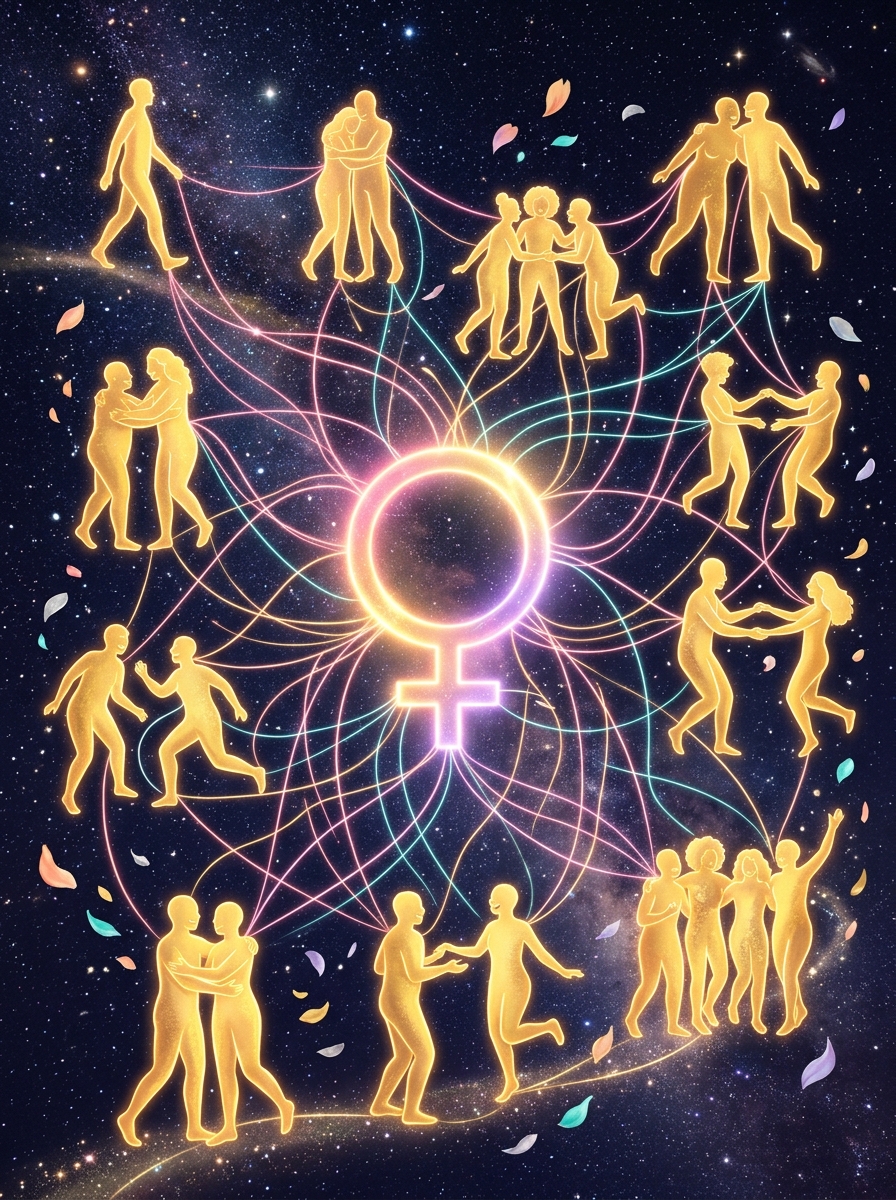 Venus in the 11th House: Love, Friendship, and the Chosen Family