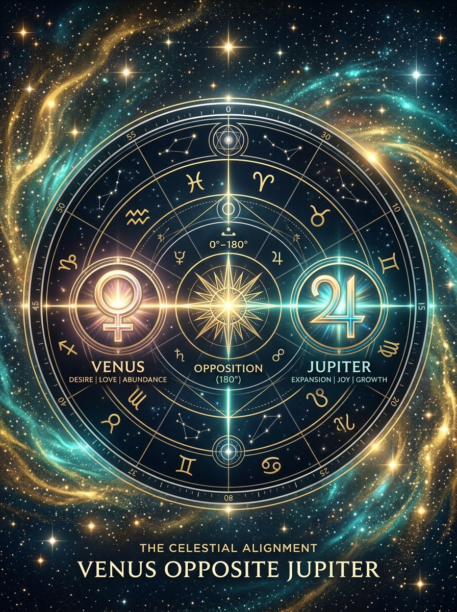 Venus Opposite Jupiter: The Heart That Wants More