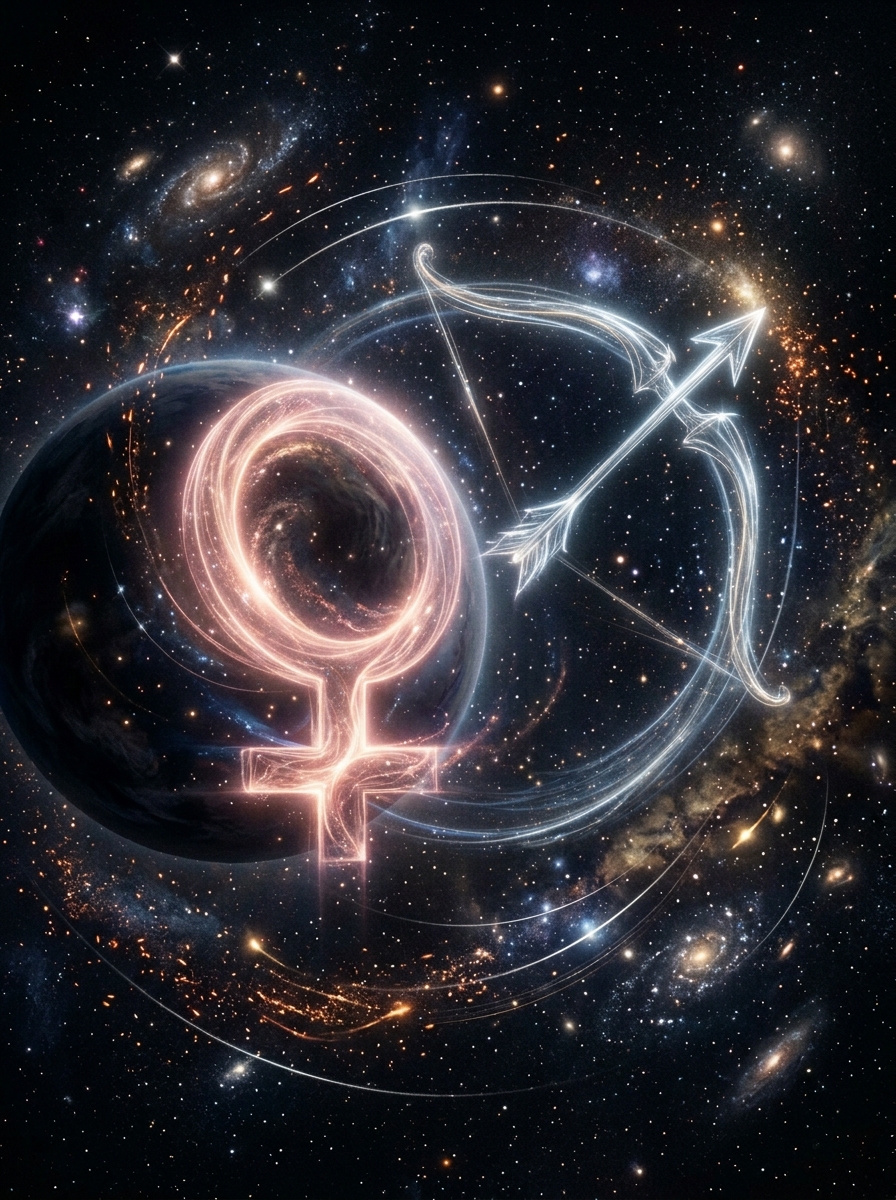 Venus Retrograde in Sagittarius: The Heart Reconsiders Its Horizon
