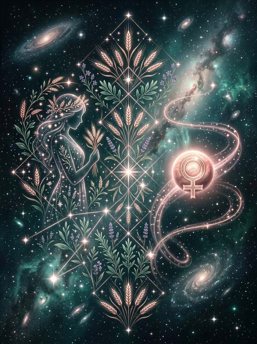 Venus Retrograde in Virgo: The Sacred Revision of Love, Worth, and Craft