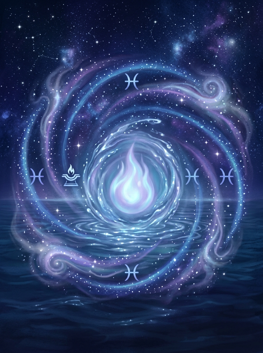 Vesta in Pisces: The Sacred Flame in the Ocean