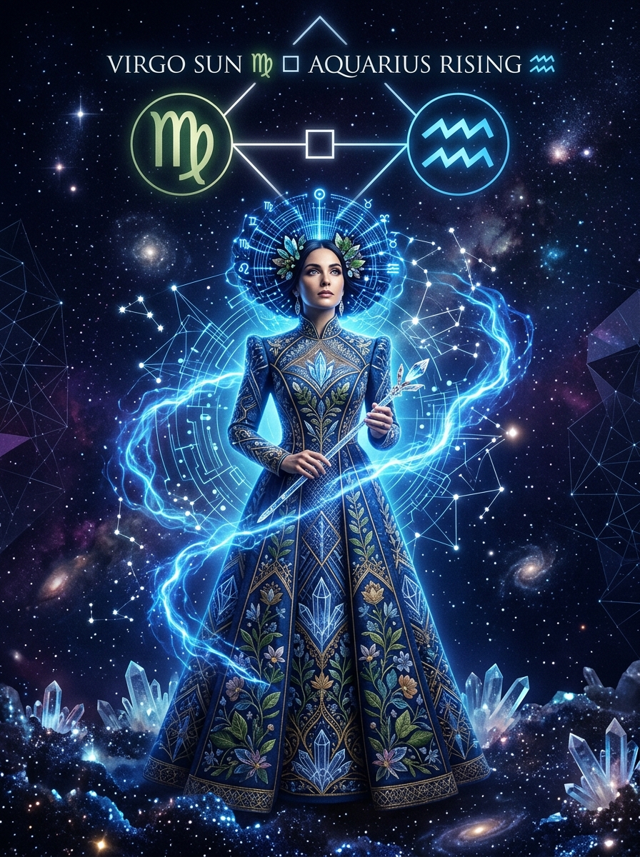 Virgo Sun Aquarius Rising: The Structured Innovator