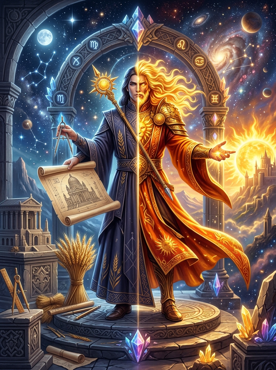 Virgo Sun Leo Rising: The Noble Builder Archetype