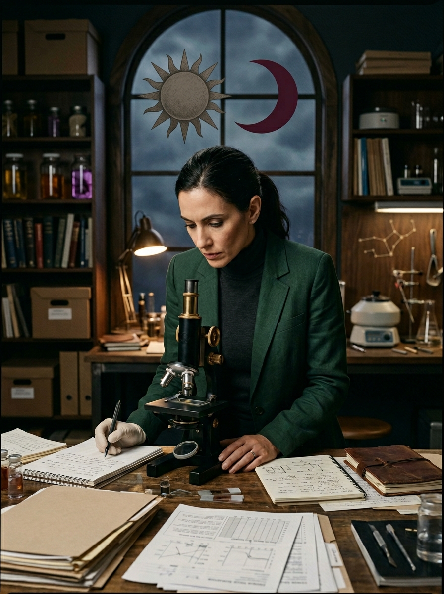 Virgo Sun, Scorpio Moon: The Refined Investigator