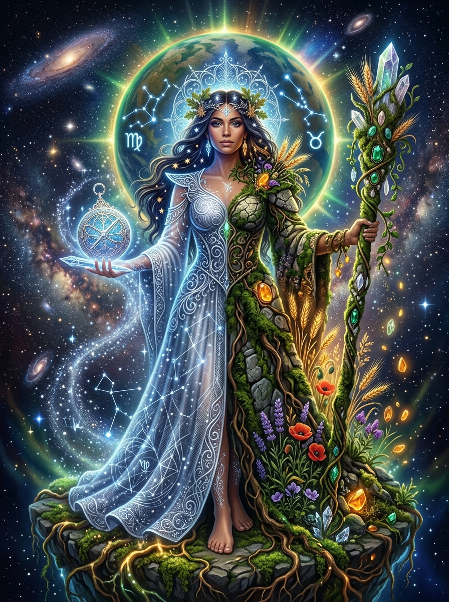 Virgo Sun Taurus Rising: The Archetype of the Concrete Stabilizer