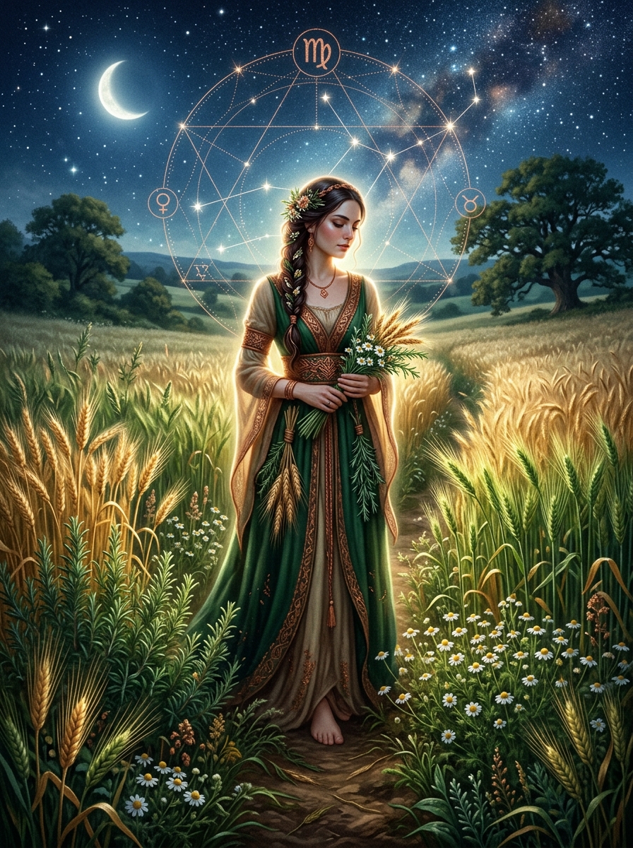 Virgo Third Decan: The Saturnine Artisan of Exacting Devotion